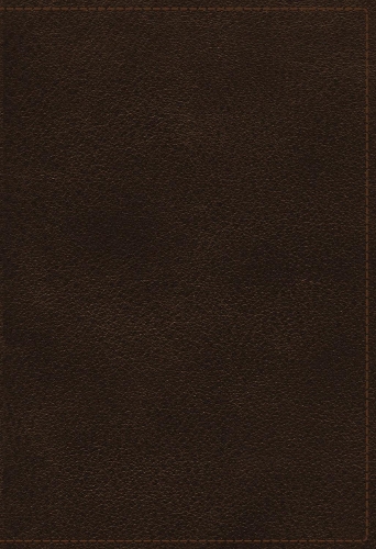 NKJV Study Bible, Premium Calfskin Leather, Brown, Full-Color, Comfort Print