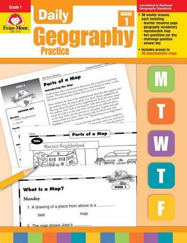 Daily Geography Practice: Grade 1