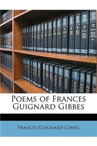 Poems of Frances Guignard Gibbes