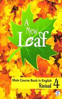 A New Leaf Main Course Book in English Class - 4