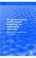 Social Accounting and Economic Modelling for Developing Countries