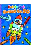 Dot to Dot Count and Colour 1 to 50