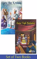 Guru Har Krishan and Guru Tegh Bahadur - Set of 2 Books (Sikh Comics for Children & Adults)