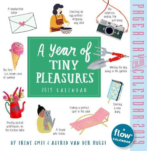 2019 a Year of Tiny Pleasures Colour Page-A-Day Calendar