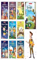 Set of 10 Classics Tales Story Books for Kids|English Short Stories for 3+ | Aladdin, Alibaba, Jungle Book & Others