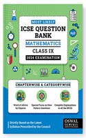 Oswal - Gurukul Mathematics Most Likely Question Bank for ICSE Class 9 for 2024 Exam - Chapterwise & Categorywise Questions, Latest Syllabus Pattern, Completely Solved MCQs