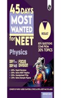 Pw 45 Days Neet Most Wanted Physics for Neet Ug 2025 Chapter Wise Revision Based on 80-20 Rule with Sample Papers and Handpicked Past Year Questions