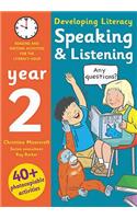 Speaking and Listening - Year 2