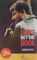 Please DonÃ•t buy this Book