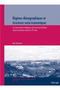 Régimes Démographiques Et Structures Socio-Économiques