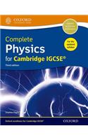Complete Physics for Cambridge Igcse RG Student Book (Third Edition)
