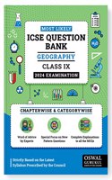 Oswal - Gurukul Geography Most Likely Question Bank for ICSE Class 9 for 2024 Exam - Chapterwise & Categorywise Questions, Latest Syllabus Pattern, Completely Solved MCQs