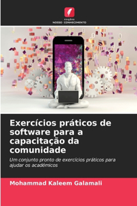 Exercícios práticos de software para a capacitação da comunidade