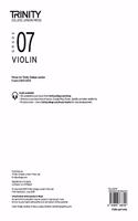 Trinity College London Violin Exam Pieces 2020-2023: Grade 7 (part only)