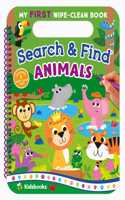 My First Wipe-Clean Book: Search & Find Animals