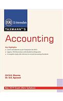 Accounting (CA Intermediate) (For May 2019 Exam New Syllabus) (2019 Edition)