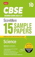 MTG CBSE ScoreMore 15 Sample Question Papers Class 10 Science Book For 2024 Board Exam