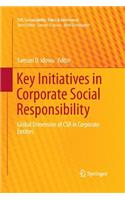 Key Initiatives in Corporate Social Responsibility