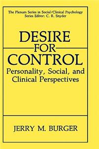 Desire for Control