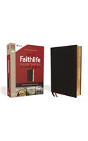 NKJV, Faithlife Illustrated Study Bible, Premium Bonded Leather, Black, Red Letter Edition: Biblical Insights You Can See