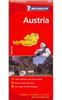 Michelin Austria Road and Tourist Map