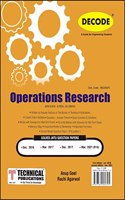 Decode Operations Research for JNTU-H 16 Course (IV - I - MECH. - ME724PE)