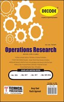 Decode Operations Research for JNTU-H 16 Course (IV - I - MECH. - ME724PE)