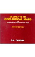 Elements of Geological Maps: for Geology, Geography & Civil Engineering