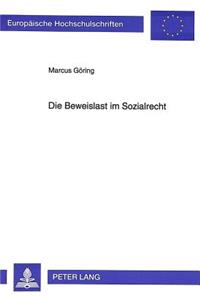 Die Beweislast Im Sozialrecht