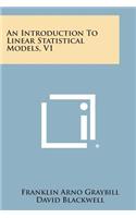 Introduction to Linear Statistical Models, V1