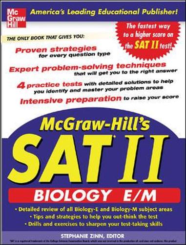 McGraw-Hill's SAT Subject Test: Biology E/M