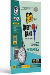 UP Board Class 10 Question Bank 2025 for Mathematics by National Award Winner Vidya Prakashan Mandir - English Medium (Paperback, Vidya Editorial Board)
