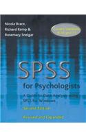 Spss for Psychologists: A Guide to Data Analysis Using Spss for Windows, Versions 9, 10 and 11