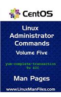 CentOS Linux Administrator Commands