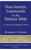 Non-Semitic Loanwords in the Hebrew Bible