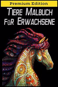 Tiere Malbuch für Erwachsene