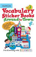 Kumon Vocabulary Sticker Books Around Town