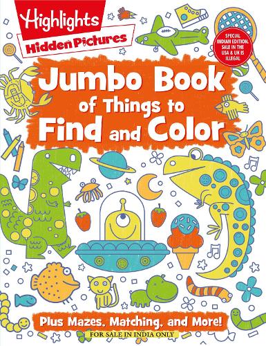 Jumbo Book of Things to Find and Color