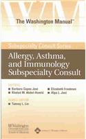 The Washington Manual(r) Allergy, Asthma, and Immunology Subspecialty Consult