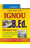 IGNOU B.Ed. Entrance Exam Guide