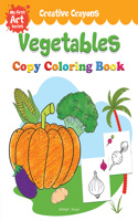 Colouring Book of Vegetables: Creative Crayons Series - Crayon Copy Colour Books