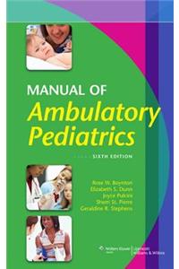 Manual of Ambulatory Pediatrics