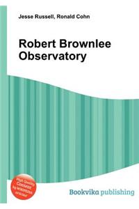 Robert Brownlee Observatory