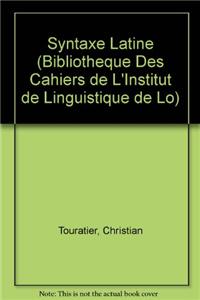 Syntaxe Latine
