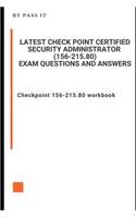 Latest Check Point Certified Security Administrator (156-215.80) Exam questions and answers