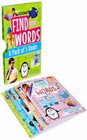 Brand - Solimo Find the Words (A set of 5 Books)