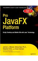 Pro JavaFX™ Platform