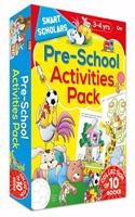 Pre-School Activities Pack ( Collection of 10 books) (Smart Scholars)