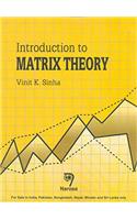 Introduction to Matrix Theory PB