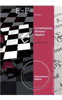 Contemporary Abstract Algebra, International Edition